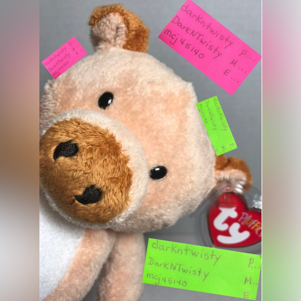 Ty Pluffies Corkscrew MINT W TAG PROTECTOR AS SEEN ON BABY EINSTEIN! - Picture 2 of 16